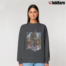 Women’s Dragon Quest XI Video Game Themed Relaxed Sweatshirt in charcoal | Soft, Laid-Back Vibe
