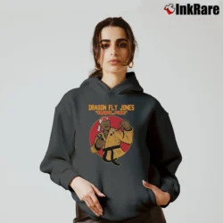 Women’s Dragonfly Jones Silence Funny Graphic Cozy Hoodie in charcoal | Warm, Structured, Stylish