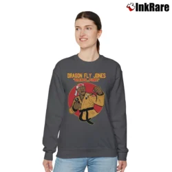 Women’s Dragonfly Jones Silence Funny Graphic Relaxed Sweatshirt in charcoal | Soft, Laid-Back Vibe