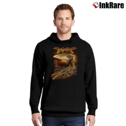 Men’s Dragonforce Band Graphic Pullover Hoodie in black | Cozy, Durable, Modern Fit