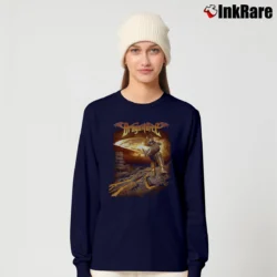 Women’s Dragonforce Band Graphic Long-Sleeve Top in navy | Sleek, Versatile, All-Season