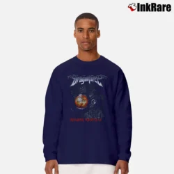 Men’s Dragonforce Inhuman Rampage Album Long-Sleeve Shirt in navy | Sleek, Lightweight, Year-Round Wear