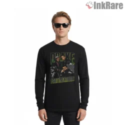 Drake And Partynextdoor Vintage Night Studio Shirt on black long sleeve shirt for men graphic tee