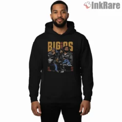 Drake J Cole Big As The What Shirt on black hoodie for men graphic tee