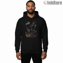 Drake Vs Kdot Rap Debate Shirt on black hoodie for men graphic tee