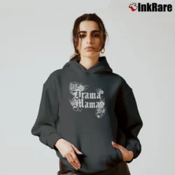 Women’s Drama Mama Theatre Cozy Hoodie in charcoal | Warm, Structured, Stylish