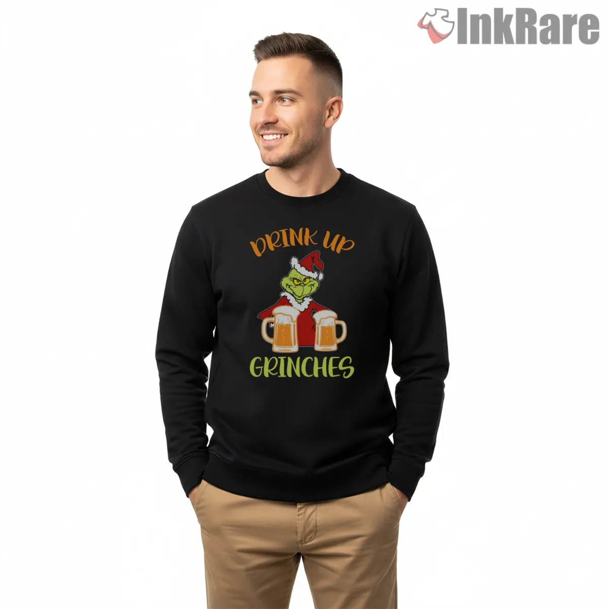 Drink Up Grinches Festive Holiday Cheers Shirt Drink Up Grinches Festive Holiday Cheers Shirt on graphic shirt for men graphic tee