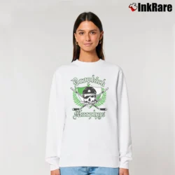 Women’s Dropkick Murphys Band Relaxed Sweatshirt in white | Soft, Laid-Back Vibe