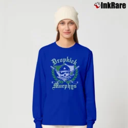 Women’s Dropkick Murphys Long-Sleeve Top in royal blue | Sleek, Versatile, All-Season