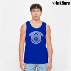 Men’s Dropkick Murphys Rose Tattoo Tank Top in royal blue | Breathable, Active-Friendly Design