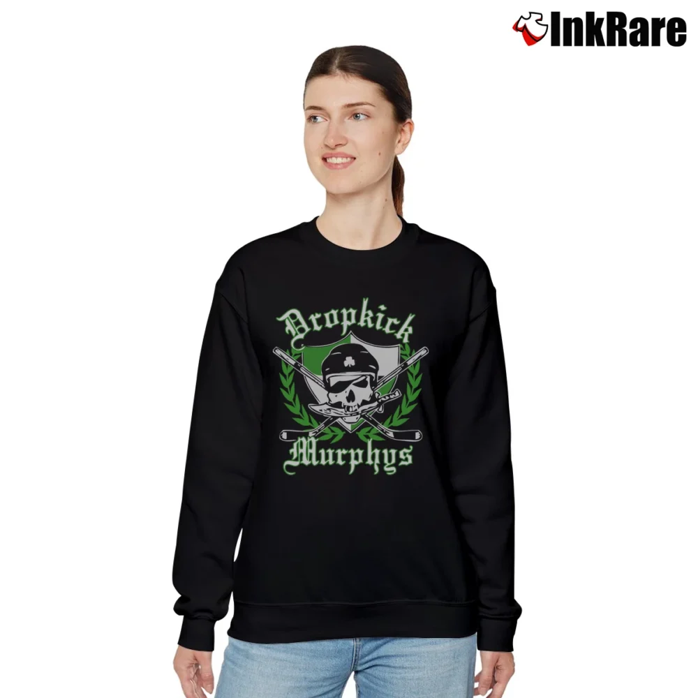Women’s Dropkick Murphys Relaxed Sweatshirt in black | Soft, Laid-Back Vibe
