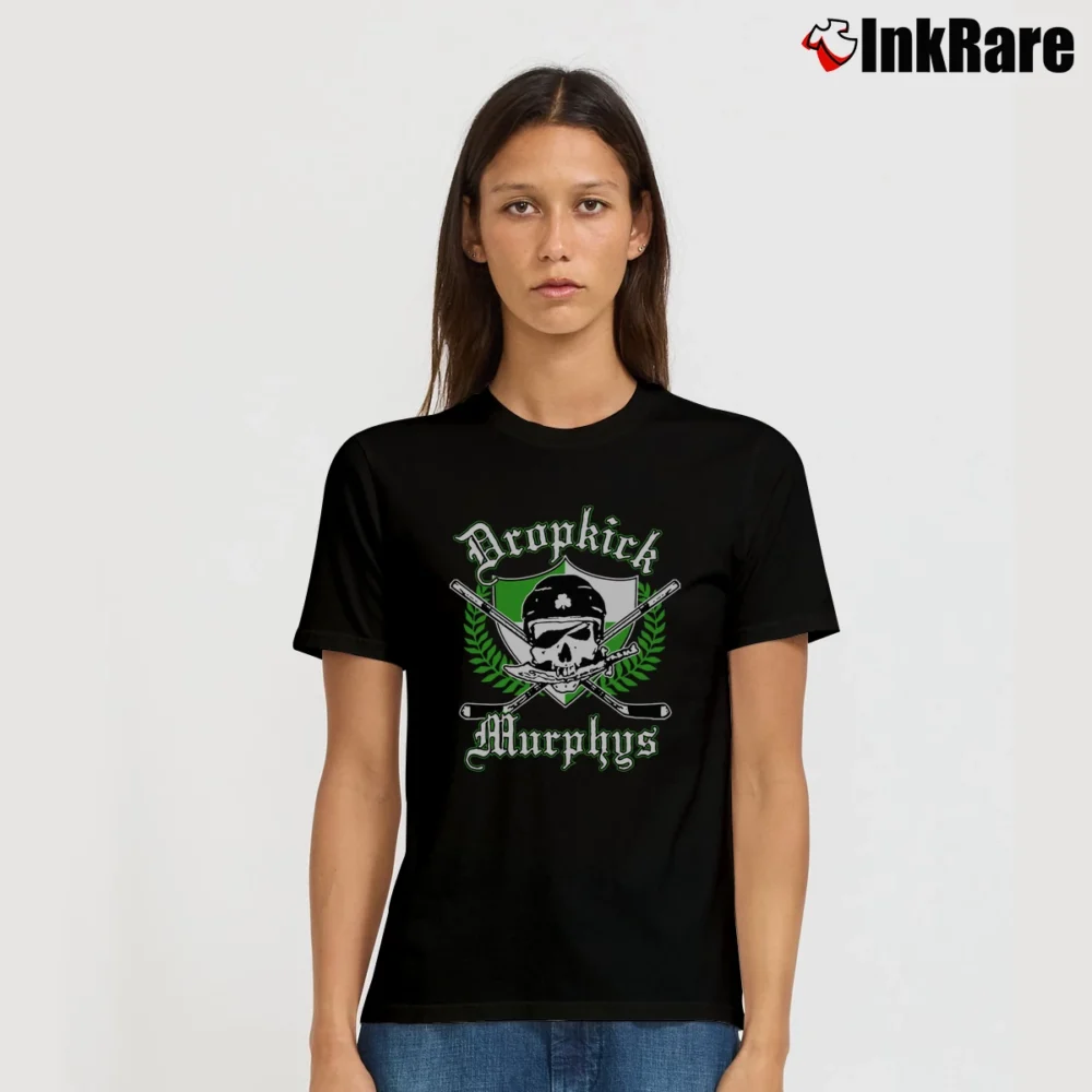 Women’s Dropkick Murphys Women Punk Rock Signature T-Shirt in black | Soft, Flattering Fit