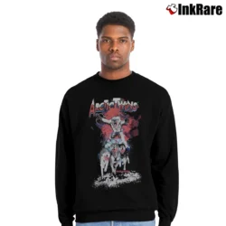 Men’s Dsquared2 Arctic Twins Fashion Crewneck Sweatshirt in black | Cozy Fabric, Clean Style