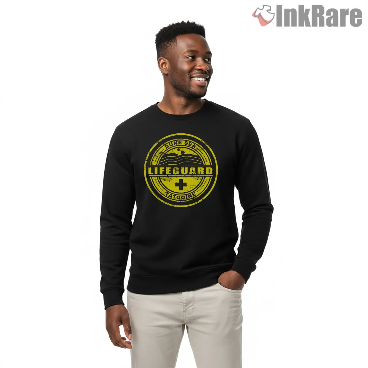 Dune Sea Lifeguard Retro Distressed Shirt Dune Sea Lifeguard Retro Distressed Shirt on graphic shirt for men graphic tee