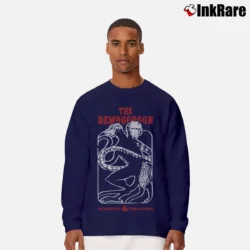 Men’s Dungeons And Dragons Game Fantasy Promo Long-Sleeve Shirt in navy | Sleek, Lightweight, Year-Round Wear