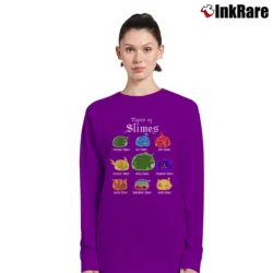Women’s Dungeons And Dragons RPG Dungeon Master Game Long-Sleeve Top in purple | Sleek, Versatile, All-Season
