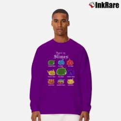 Men’s Dungeons And Dragons RPG Dungeon Master Game Long-Sleeve Shirt in purple | Sleek, Lightweight, Year-Round Wear