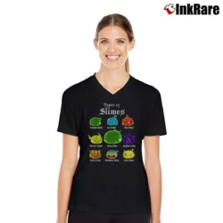 Women’s Dungeons And Dragons RPG Dungeon Master Game V-Neck Tee in black | Chic Neckline, Soft Texture