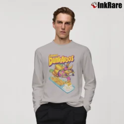 Men’s Dunkaroos Retro Snack Long-Sleeve Shirt in sport grey | Sleek, Lightweight, Year-Round Wear