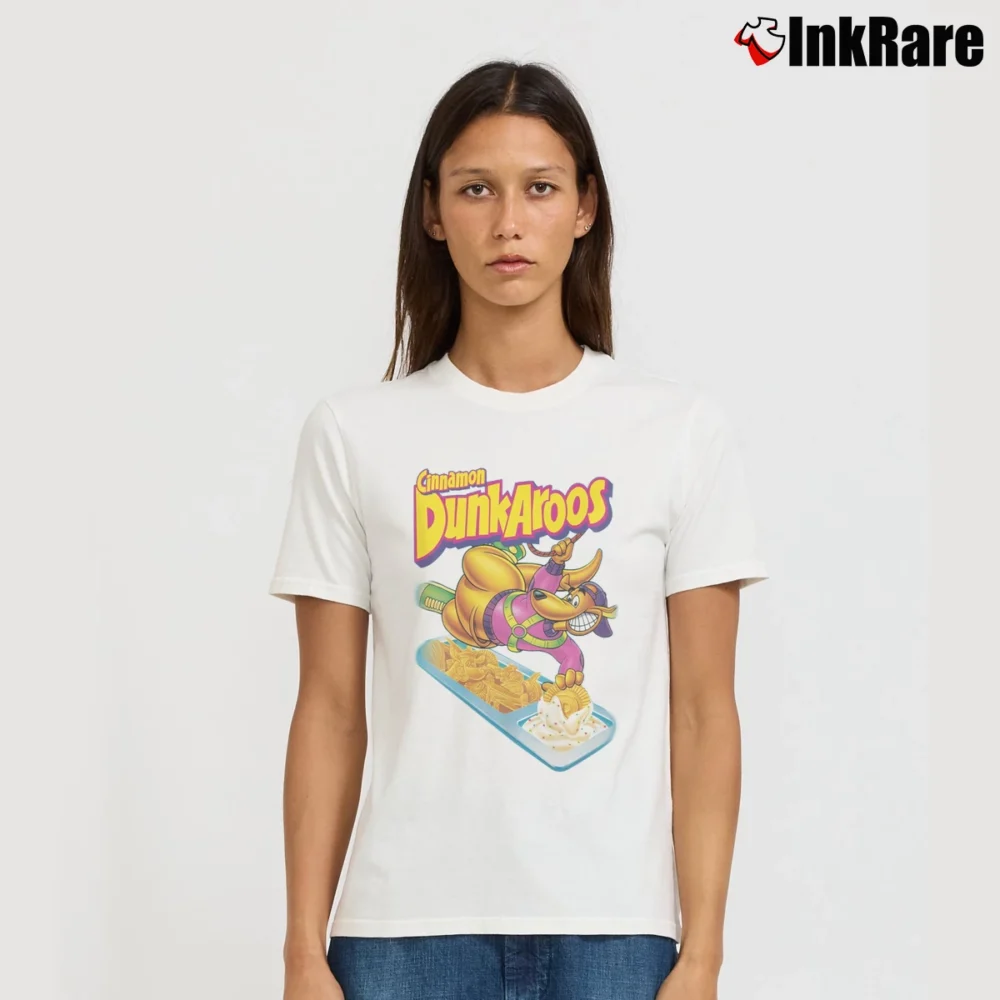 Women’s Dunkaroos Retro Snack Signature T-Shirt in white | Soft, Flattering Fit