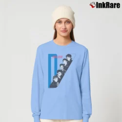 Women’s Duran Duran Band Long-Sleeve Top in light blue | Sleek, Versatile, All-Season