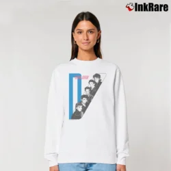 Women’s Duran Duran Band Relaxed Sweatshirt in white | Soft, Laid-Back Vibe