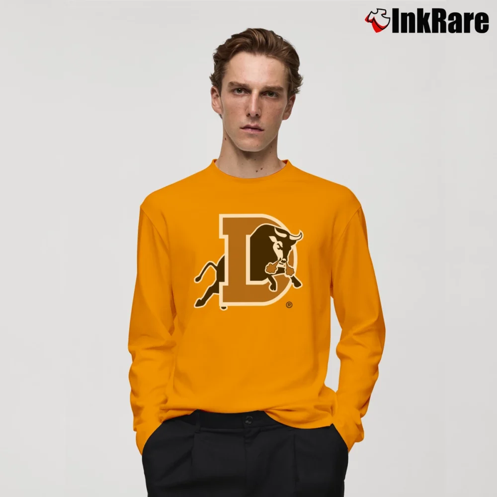 Men’s Durham Bulls Graphic Long-Sleeve Shirt in orange | Sleek, Lightweight, Year-Round Wear