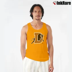 Men’s Durham Bulls Long Sleeve Graphic Tank Top in orange | Breathable, Active-Friendly Design