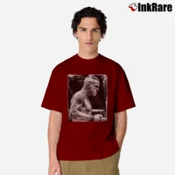 Men’s dustin poirier mma legend for UFC Fans Classic T-Shirt in maroon | Soft, Breathable Everyday Wear