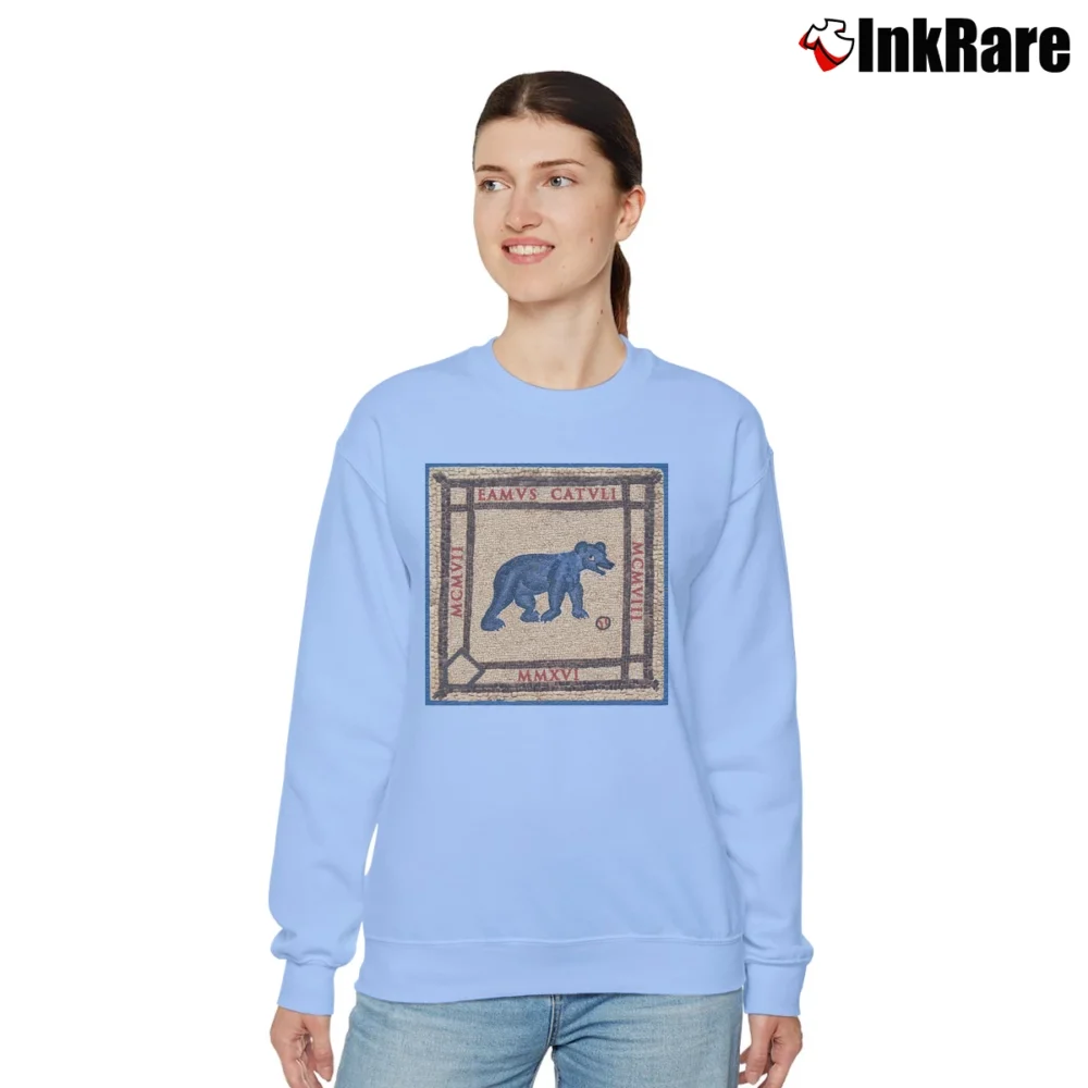 Women’s eamus catuli for Chicago Cubs Fans Relaxed Sweatshirt in light blue | Soft, Laid-Back Vibe
