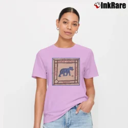 Women’s eamus catuli for Chicago Cubs Fans Signature T-Shirt in light pink | Soft, Flattering Fit