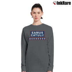 Women’s Eamus Catuli In The Year Of The Cubs Chicago Cubs Long-Sleeve Top in charcoal | Sleek, Versatile, All-Season
