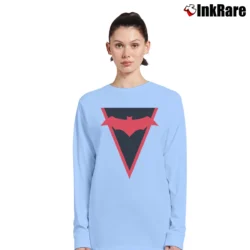 Women’s Earth 2 Thomas Wayne Batman Classic Long-Sleeve Top in light blue | Sleek, Versatile, All-Season