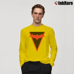 Men’s Earth 2 Thomas Wayne Batman Classic Long-Sleeve Shirt in yellow | Sleek, Lightweight, Year-Round Wear