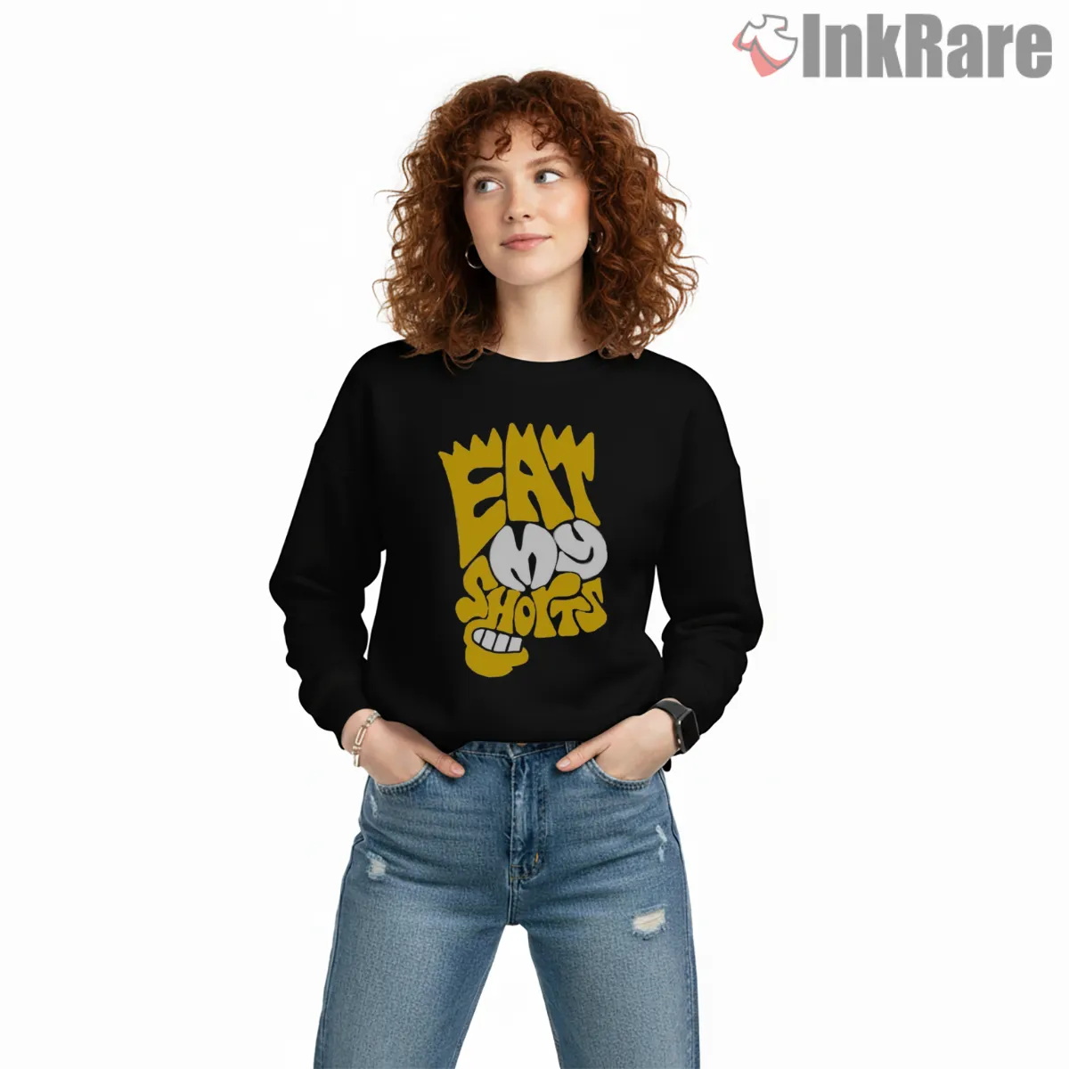 Eat My Shorts Bart Simpson Bold Graffiti Quote Shirt Eat My Shorts Bart Simpson Bold Graffiti Quote Shirt on graphic shirt for women graphic tee