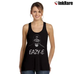 Women’s Eazy E Hip Hop Rap Icon Graphic Tank Top in black | Lightweight, Movement-Friendly