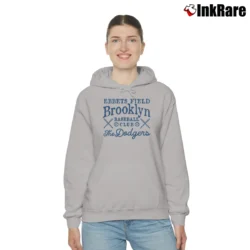 Women’s Ebbets Field Dodgers Cozy Hoodie in sport grey | Warm, Structured, Stylish