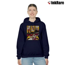 Women’s Eddie Guerrero Latino Heat Lie Cheat Steal for Wrestling Fans Cozy Hoodie in navy | Warm, Structured, Stylish