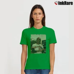 Women’s Eddie Murray Baltimore Orioles for Baseball Fans Signature T-Shirt in irish green | Soft, Flattering Fit