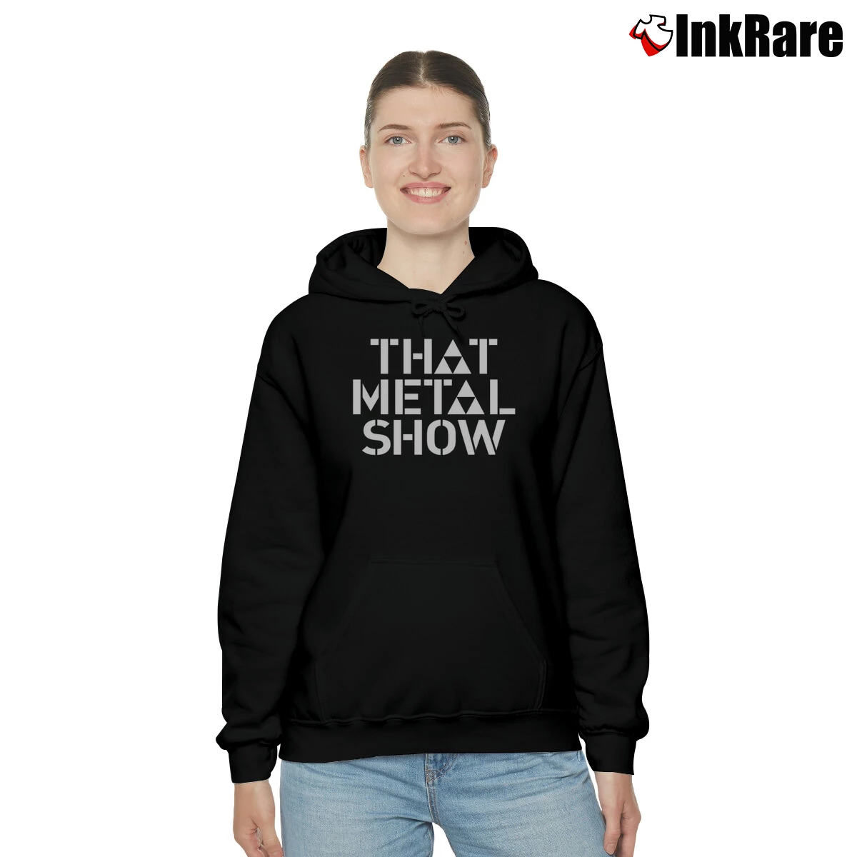 Eddie Trunk That Metal Show Talk Show Women’s Cozy Hoodie in black – Urban Chic Women’s Eddie Trunk That Metal Show Talk Show Cozy Hoodie in black | Warm, Structured, Stylish