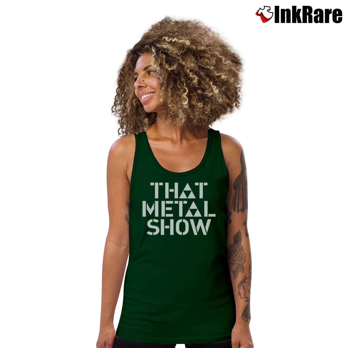 Eddie Trunk That Metal Show Talk Show Women’s Essential Tank in forest green – Summer Ready Women’s Eddie Trunk That Metal Show Talk Show Tank Top in forest green | Lightweight, Movement-Friendly