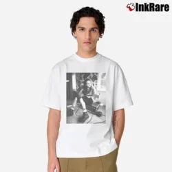 Men’s Eddie Vedder American Musician Classic T-Shirt in white | Soft, Breathable Everyday Wear