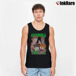 Men’s Eddsworld The End Tank Top in black | Breathable, Active-Friendly Design