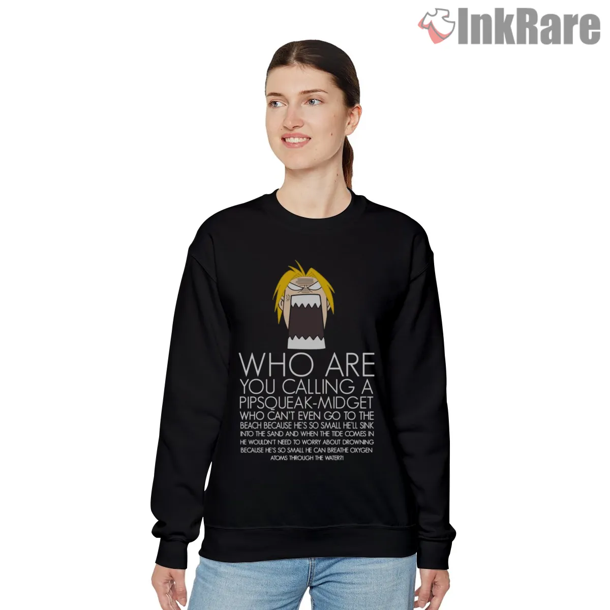 Edward Elric Quote Text Humor Bold Anime Shirt Edward Elric Quote Text Humor Bold Anime Shirt on graphic shirt for women graphic tee