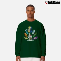 Men’s Eevee Evolution Pokemon Birthday Gift For All Long-Sleeve Shirt in forest green | Sleek, Lightweight, Year-Round Wear