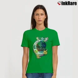 Women’s Eevee If You Can Dream It You Can Become It Pokemon Evolution Signature T-Shirt in irish green | Soft, Flattering Fit