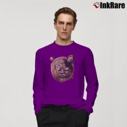 Men’s Ego The Living Planet Marvel In Orbit Long-Sleeve Shirt in purple | Sleek, Lightweight, Year-Round Wear