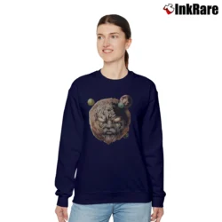 Women’s Ego The Living Planet Marvel In Orbit Relaxed Sweatshirt in navy | Soft, Laid-Back Vibe