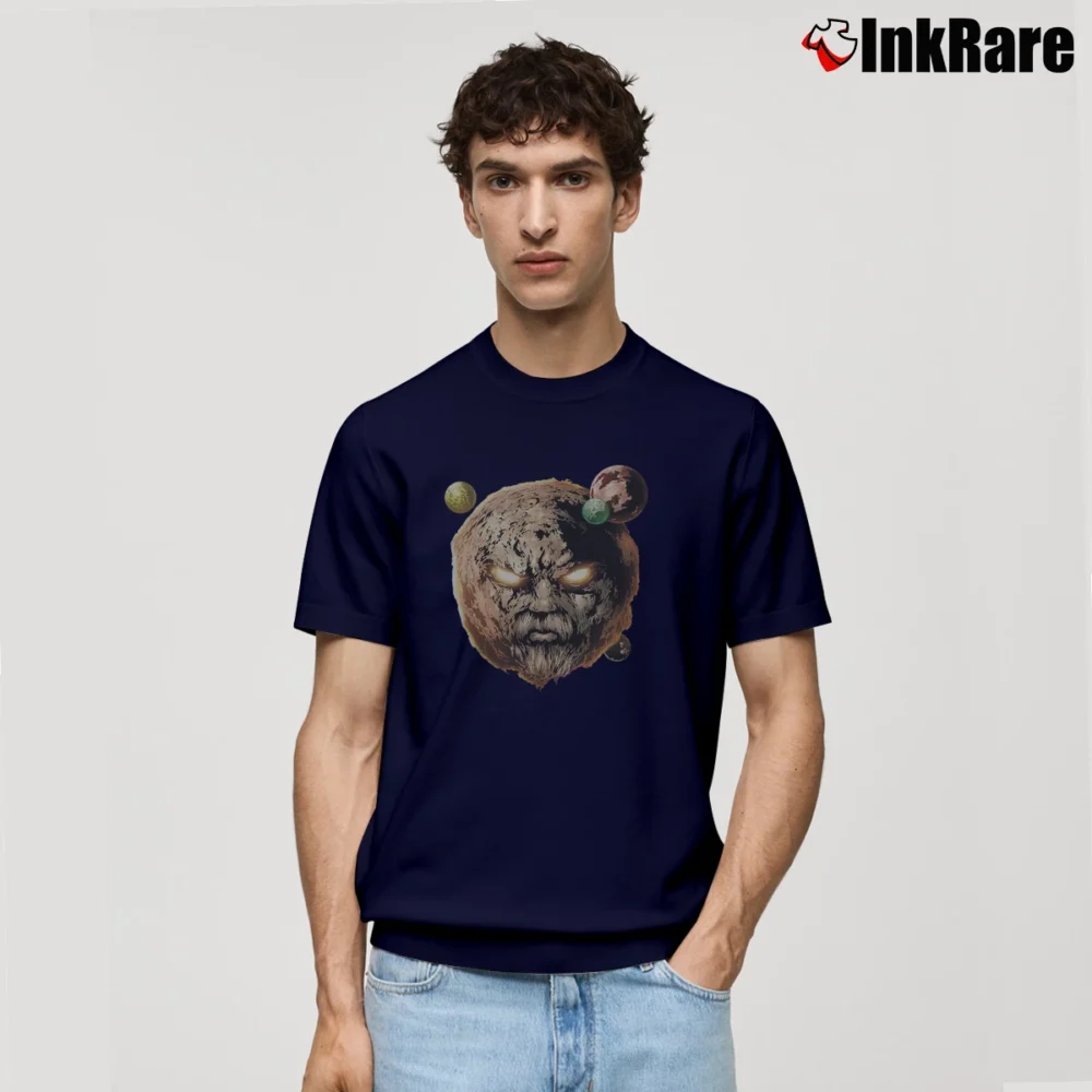 Men’s Ego The Living Planet Marvel In Orbit Classic T-Shirt in navy | Soft, Breathable Everyday Wear