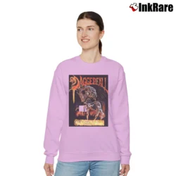 Women’s Elder Scrolls Daggerfall Box Art Relaxed Sweatshirt in light pink | Soft, Laid-Back Vibe